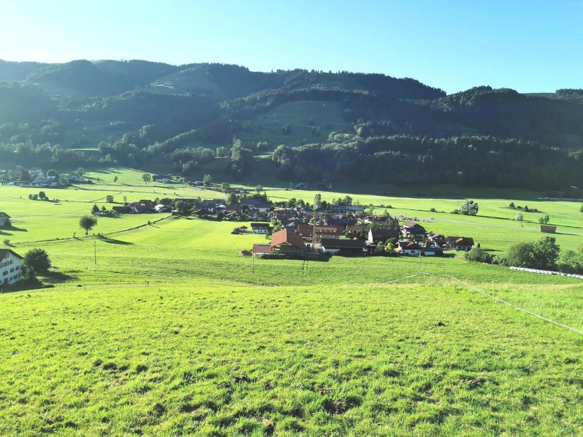 Konstanzer Bergblick Mit Wintergarten Oberstaufen Exterior photo